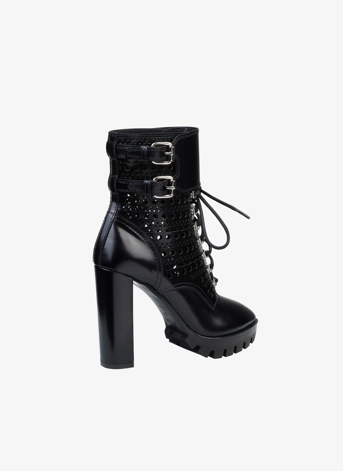 STILETTO ANKLE BOOT   ALAÏA BLACK STILETTO ANKLE BOOT